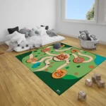 ⁦שטיח לילדים מצא את החיות  ZOO MAP⁩ – תמונה ⁦2⁩