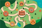 ⁦שטיח לילדים מצא את החיות  ZOO MAP⁩ – תמונה ⁦3⁩