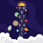 ⁦שטיח לילדים SPACE PLAY⁩ – תמונה ⁦3⁩